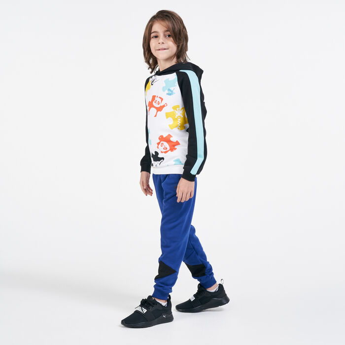 بوما بنطال ريبيل للاطفال أزرق image number 1