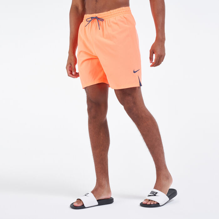 نايك سويم شورت 7-إنش فيتال فولي للرجال أصفر image number 0