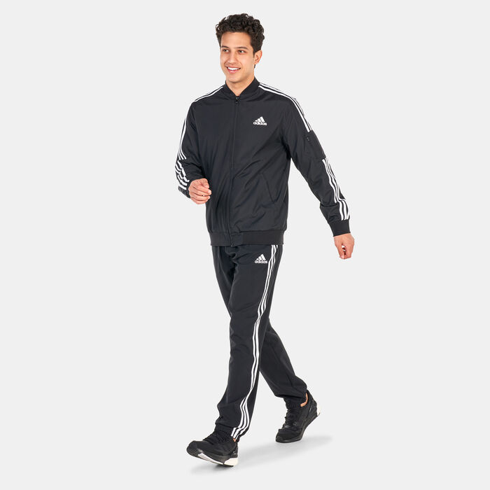 اديداس بنطال ايروريدي ايسنشالز 3-سترايبس للرجال أسود image number 2