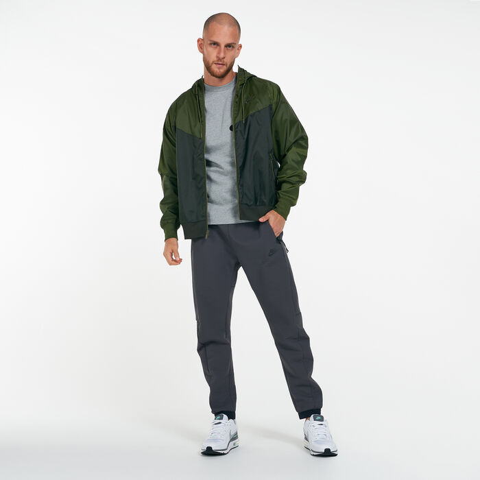 نايكي جاكيت سبورتسوير ويندرانر للرجال أخضر image number 2