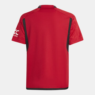 اديداس تيشيرت مانشستر يونايتد الأساسي للاطفال - 2023/24 أحمر