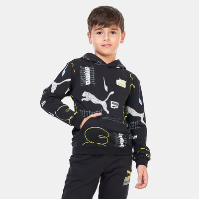 بوما هودي كلاسيكس براند لوف للأطفال أسود