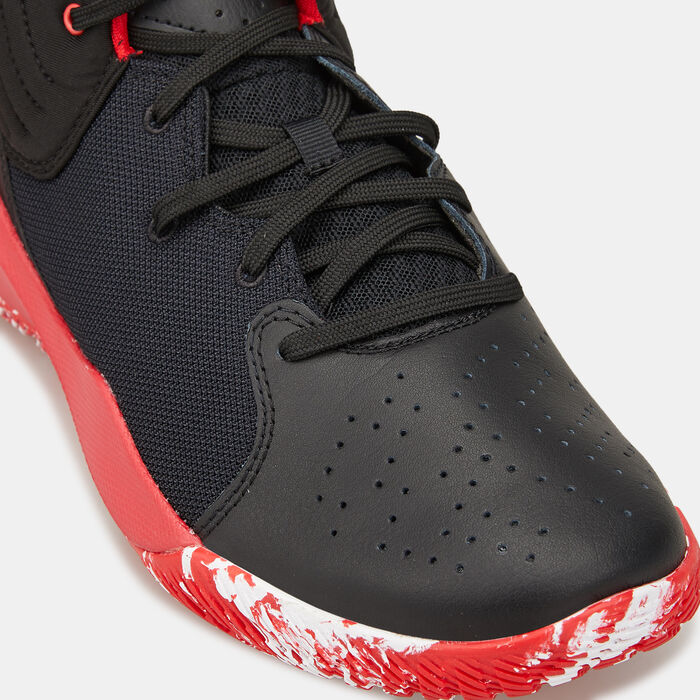 اندر ارمر حذاء كرة السلة UA جت '21 للرجال والنساء أسود image number 4