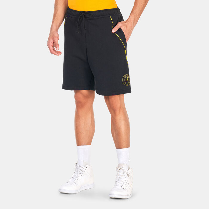 جوردن شورت باريس سانت-جيرمان فليس للرجال أسود image number 0