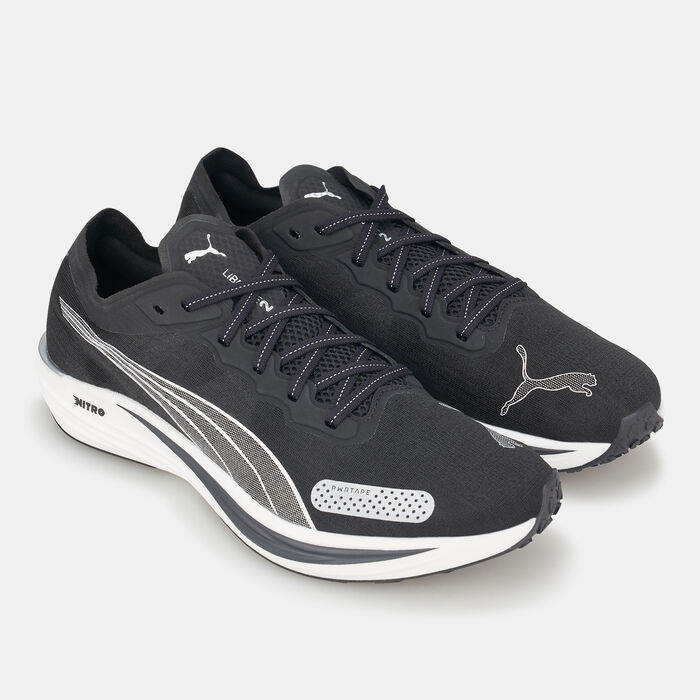 بوما حذاء الجري ليبيريت نيترو 2 للرجال أسود image number 2