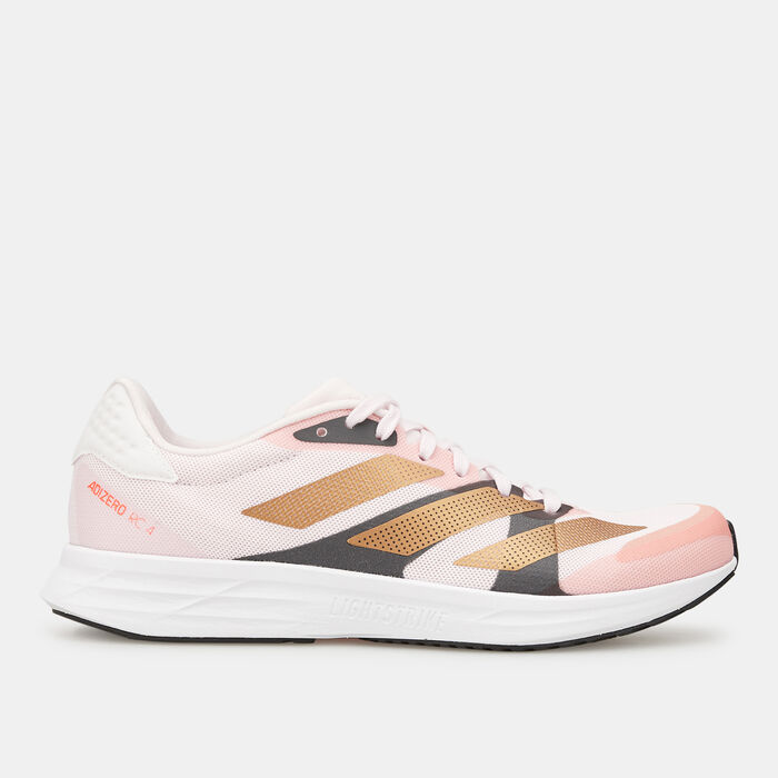اديداس حذاء ادزيرو ار سي 4 للنساء وردي image number 0