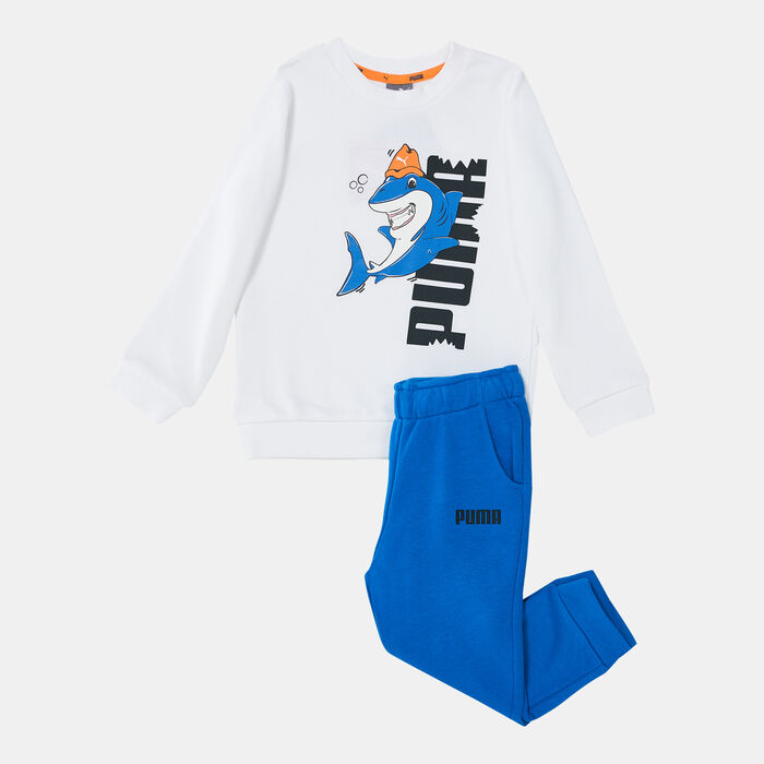 بوما بدلة الرياضة ليل بوما للاطفال الرضع وردي image number 0