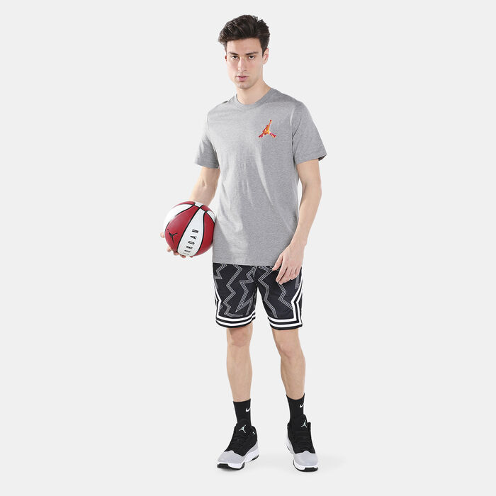 جوردن تيشيرت جمبمان 3D للرجال رمادي image number 2