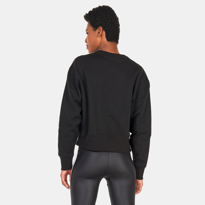 بوما سويتشيرت x ليبرتي كرو للنساء أسود image number 1