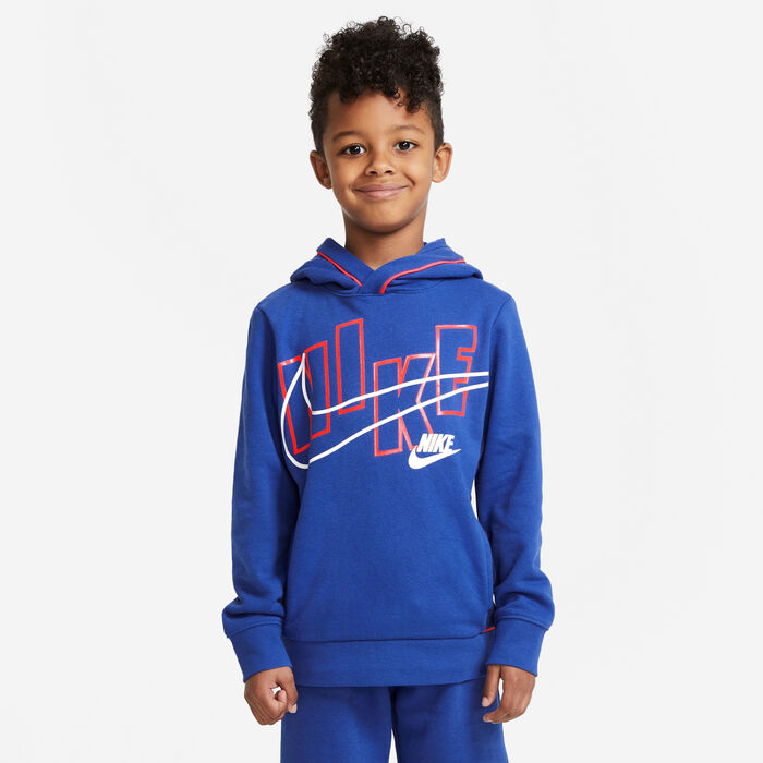 نايكي هودي جلو للاطفال الصغار أزرق image number 0