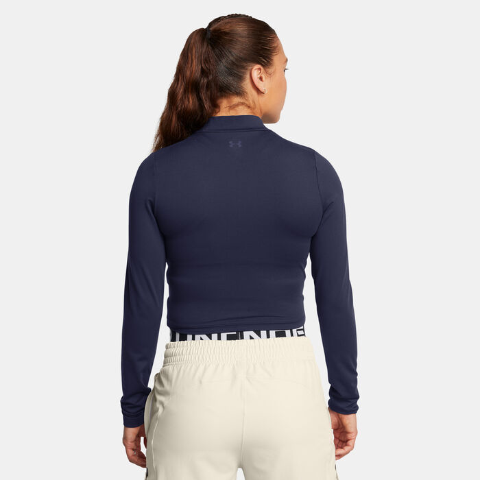 اندر ارمر تيشيرت التمرين ميريديون للنساء أزرق image number 1