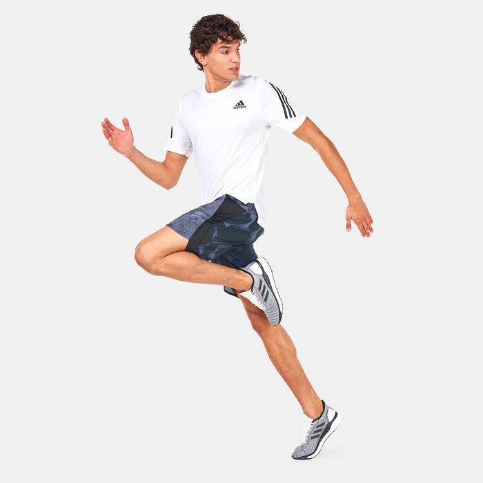 اديداس شورت D4T هيت برينتد ترينينج للرجال متعدد image number 2