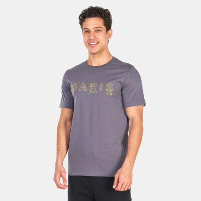 جوردن تيشيرت باريس سان-جيرمان للرجال رمادي