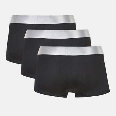 كالفن كلاين بوكسر ميتاليك لوجو للرجال (3 قطع) متعدد