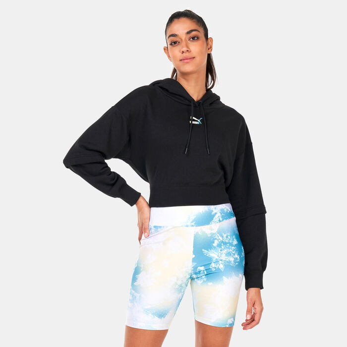 بوما هودي كريستال جالاكسي للنساء أسود image number 0