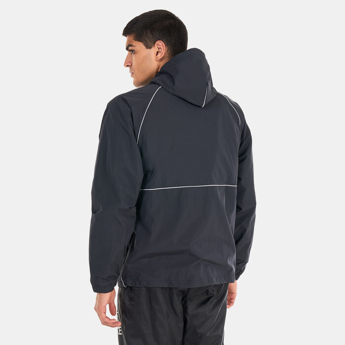 نايكي جاكيت اير يسحاب كامل هوديد ووفن للرجال أسود image number 1