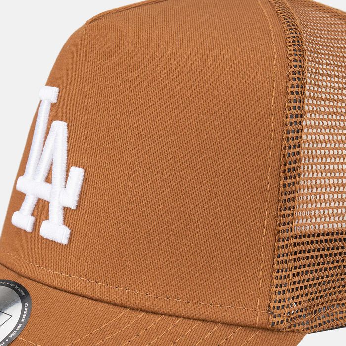 نيو ايرا قبعة ليج ايسنشالز لوس انجلوس دودجرز تراكر للرجال بيج image number 2