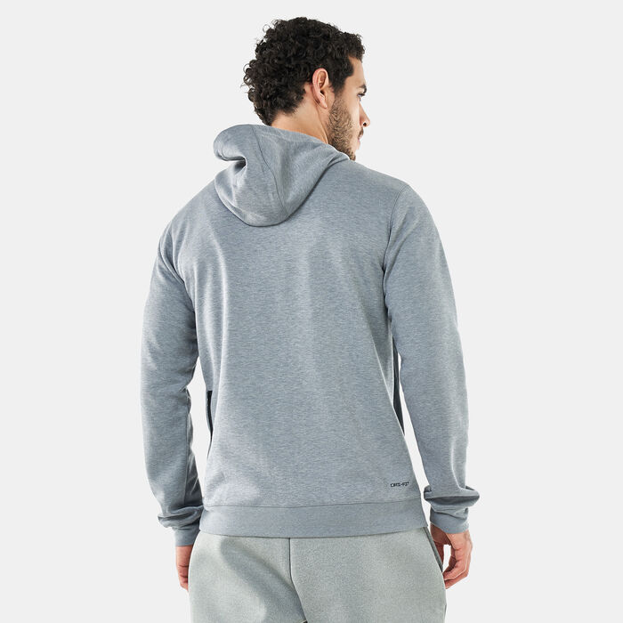 جوردن هودي دراي-فت اير ستيتمنت فليس بسحاب كامل للرجال رمادي image number 1