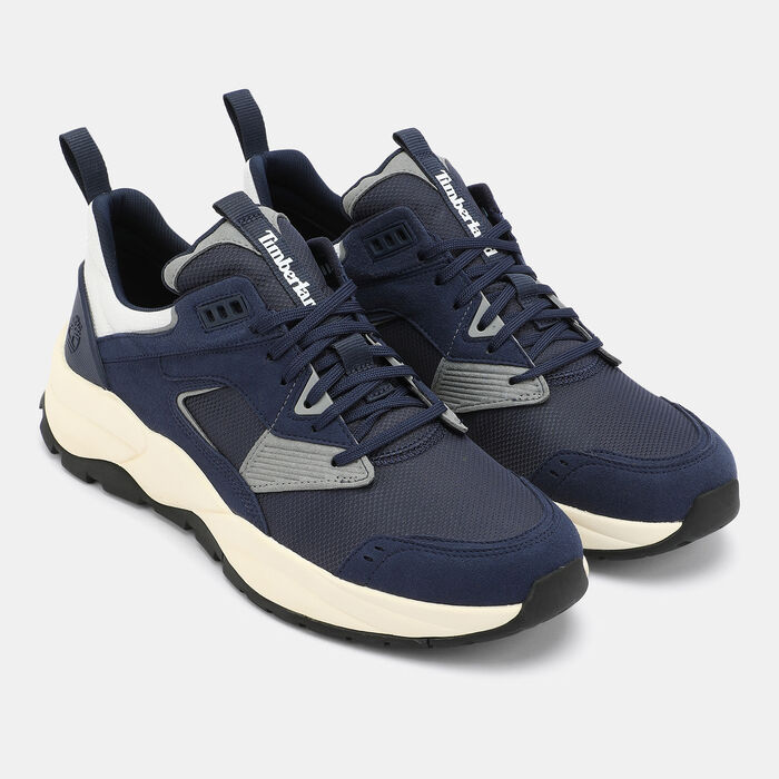 تمبرلاند حذاء تري ريسر تيكستايل سنيكر للرجال أزرق image number 1