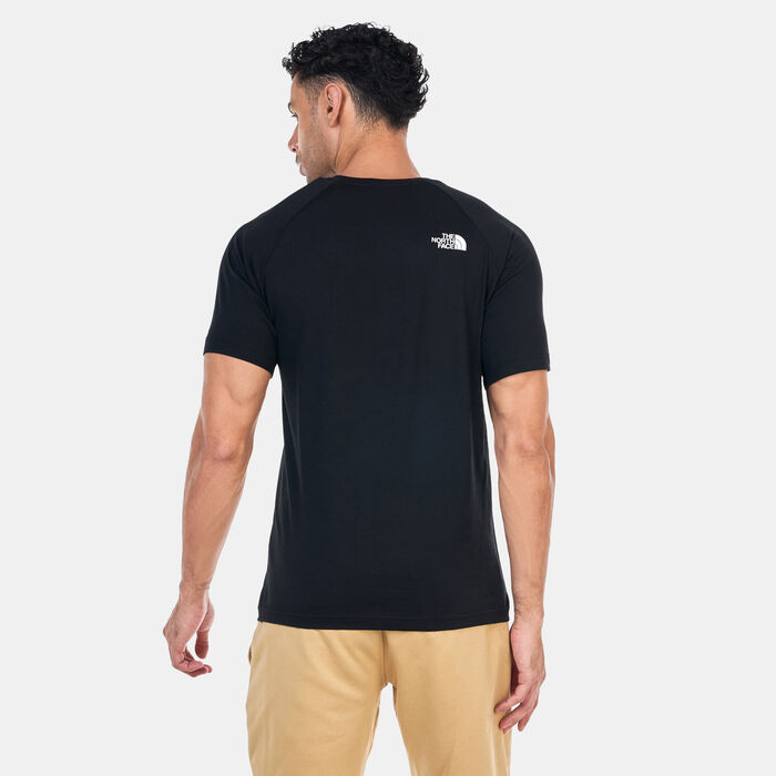 ذا نورث فيس تيشيرت ريدبوكس للرجال أسود image number 1