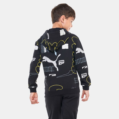 بوما هودي كلاسيكس براند لوف للأطفال أسود