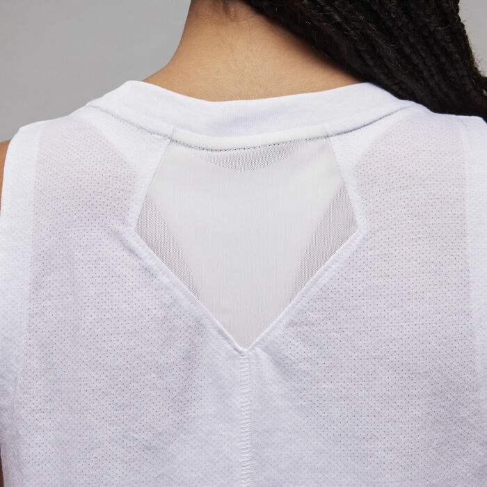 جوردن قميص بلا أكمام سبورت دايموند للنساء أبيض image number 3