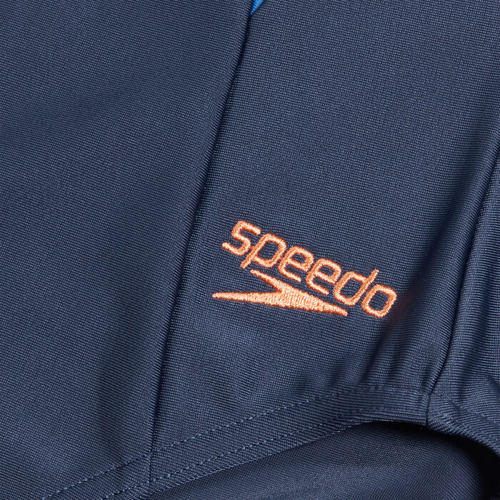 سبيدو بدلة السباحة بأكمام طويلة للنساء - قطعة واحدة أزرق image number 4