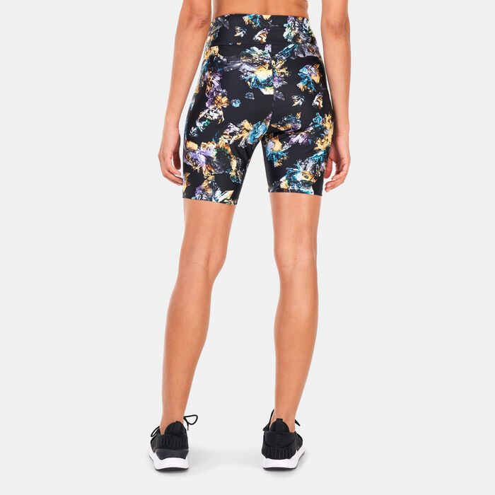 بوما شورت كريستال جالاكسي بايك للنساء أسود image number 1