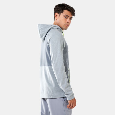 نايكي هودي ترينينج ثيرما-فت للرجال رمادي