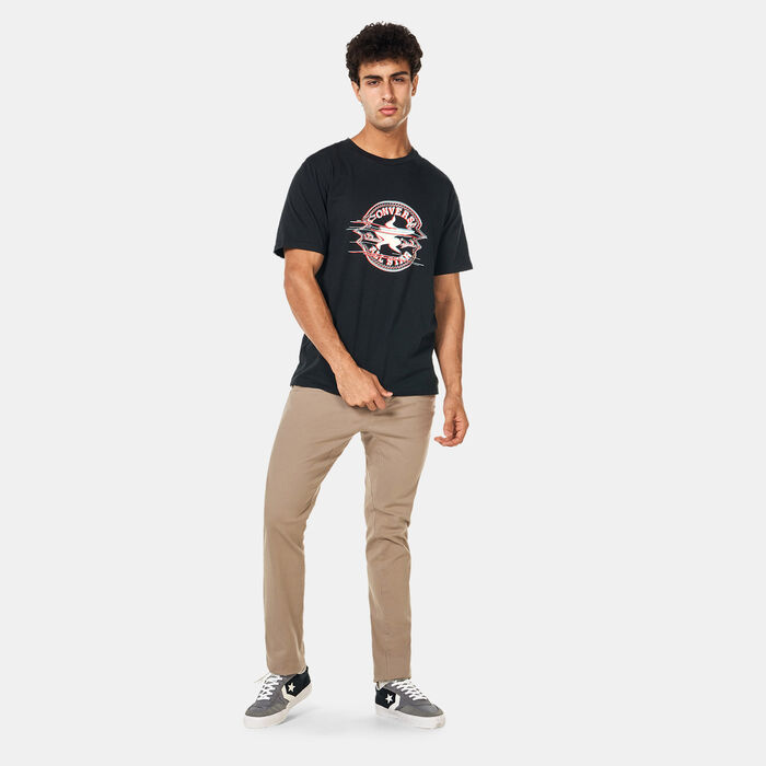 كونفرس تيشيرت اول ستار ريميكس للرجال أسود image number 2