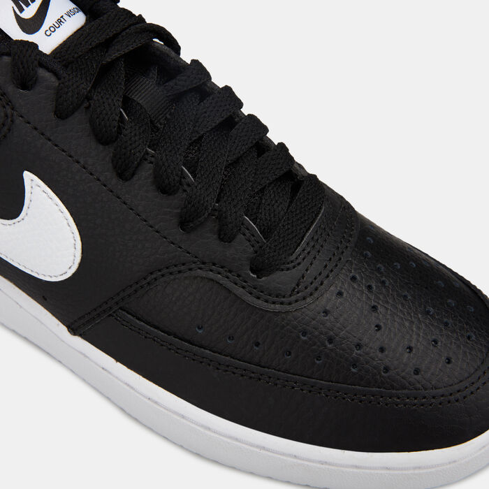 نايكي حذاء كورت فيجن لو للنساء أسود image number 4