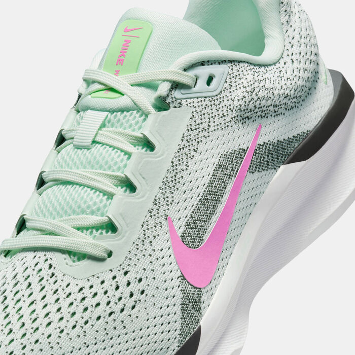 نايكي حذاء الجري على الطرق وينفلو 11 للنساء أخضر image number 4