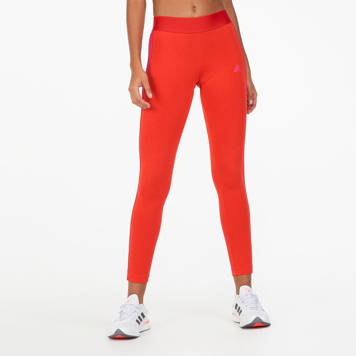 اديداس ليقنز 3 سترايبس للنساء أحمر image number 0