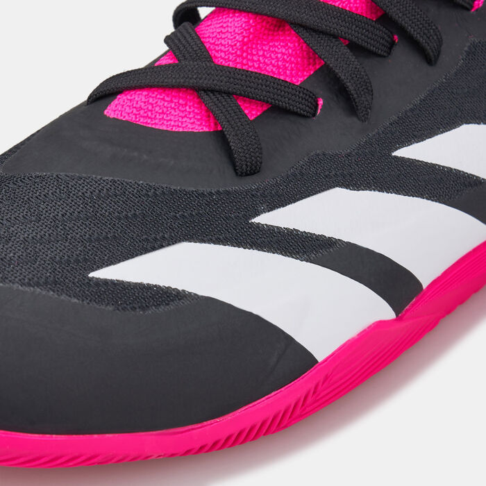 اديداس حذاء كرة القدم بريديتور اكوراسي.3 للملاعب الداخلية للاطفال وردي image number 4