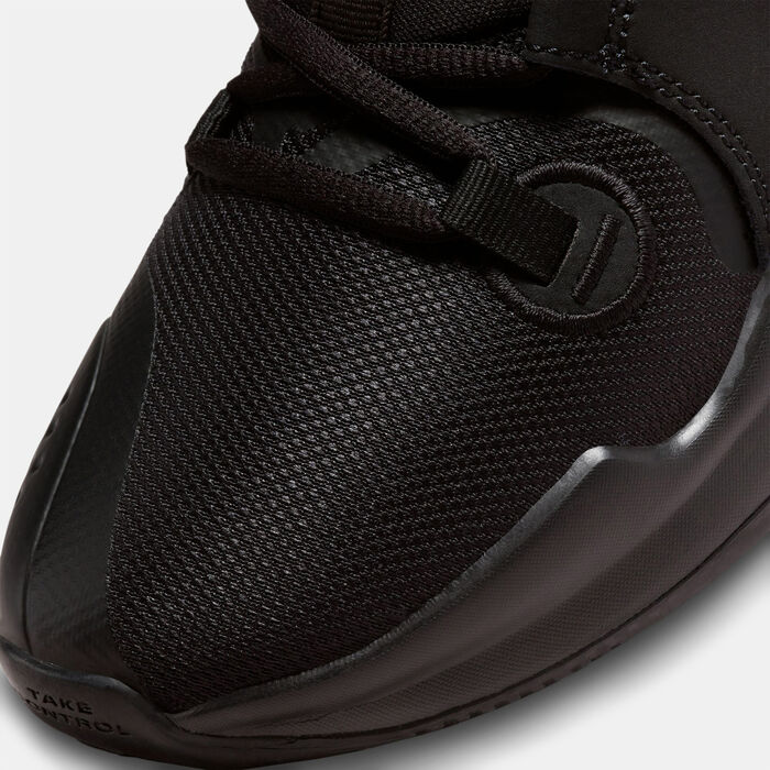 نايكي حذاء كرة سلة اير زووم كروساوفر 2 للاطفال أسود image number 4