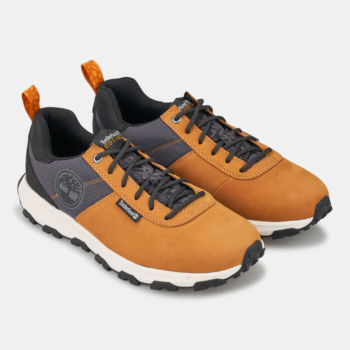 تمبرلاند حذاء ونسور تريل لو ليذر للرجال بنى image number 1