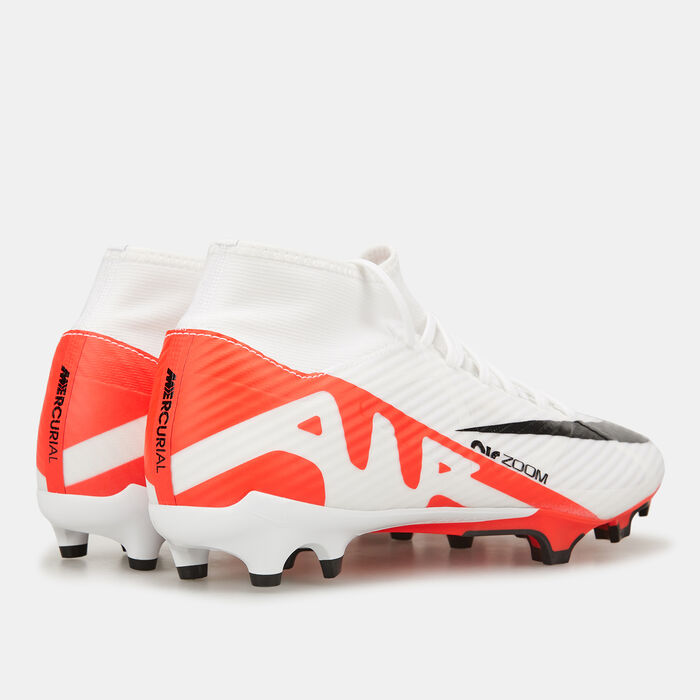 نايكي حذاء كرة القدم زووم ميركيوريال سوبرفلاي 9 اكاديمي للملاعب المتعددة للرجال أبيض image number 3