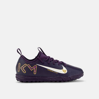 نايكي حذاء كرة القدم ميركوريال فيبور 16 اكاديمي KM لملاعب العشب الصناعي للاطفال بنفسجي