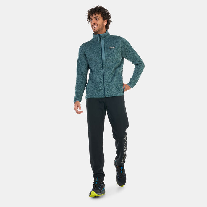 كولومبيا جاكيت سويتر ويذر بسحاب كامل للرجال أزرق image number 2