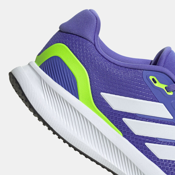 اديداس حذاء الجري رن فالكون 5 للرجال أزرق image number 5