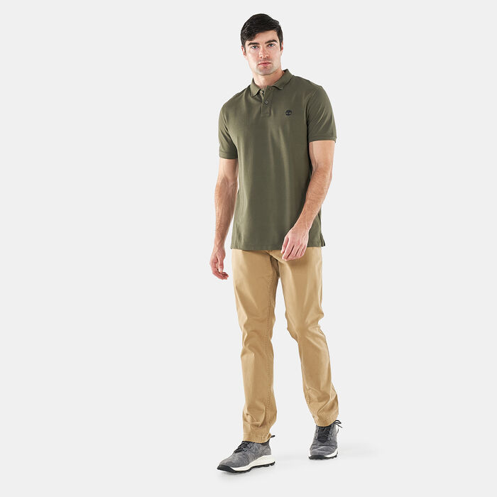 تمبرلاند قميص ميلرز ريفر بولو للرجال أخضر image number 2