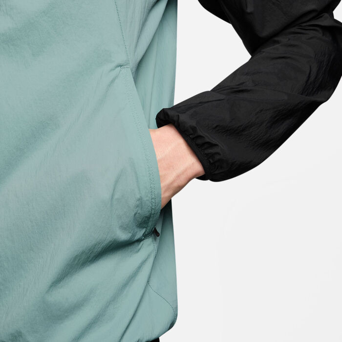 نايكي جاكيت الجري سترايد ريبل يو في للرجال أخضر image number 4