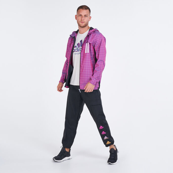 اديداس بنطال اسيتشالز جرادينت لوجو للرجال أسود image number 2