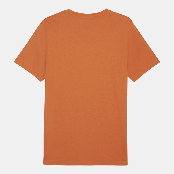 بوما تيشيرت بيتر اسنشالز للرجال برتقالي image number 1