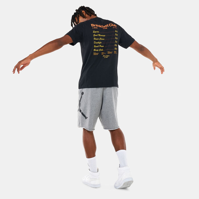 جوردن تيشيرت دراي-فت سبورت بريكفاست كلوب للرجال أسود image number 2