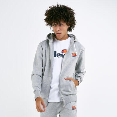 إليس هودي ميلبورن بسحاب كامل للرجال رمادي