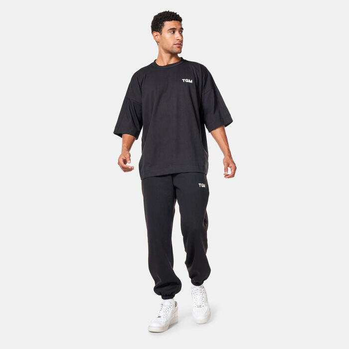 ذا چيفينج موڤمنت تيشيرت باكمام كبيرة أسود image number 2