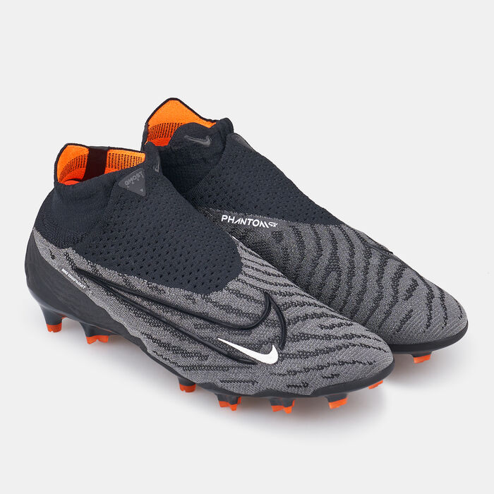 نايكي حذاء كرة القدم جريبنت فانتوم GX اليت لملاعب العشب الطبيعي للرجال أسود image number 1