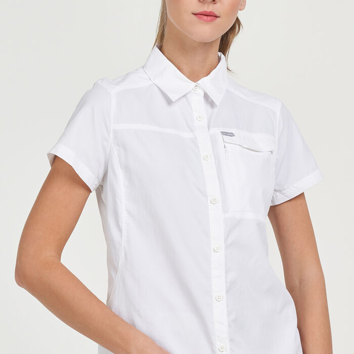 كولومبيا قميص سيلفر ريدج 2.0 للنساء أبيض image number 3