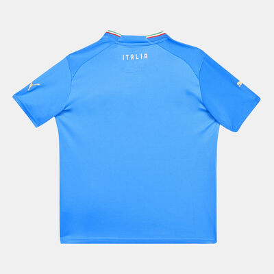 بوما تيشيرت إيطاليا الأساسي ريبليكا للاطفال - 2022/23 أزرق